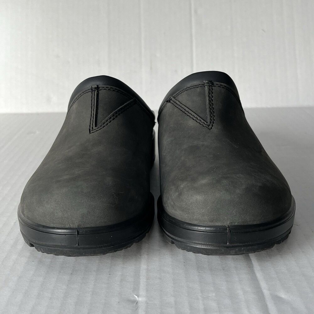 Blundstone Original Clogs Slip On Leather Mule Rustic Black M7 W9 Comfort Shoes - Picture 7 of 13